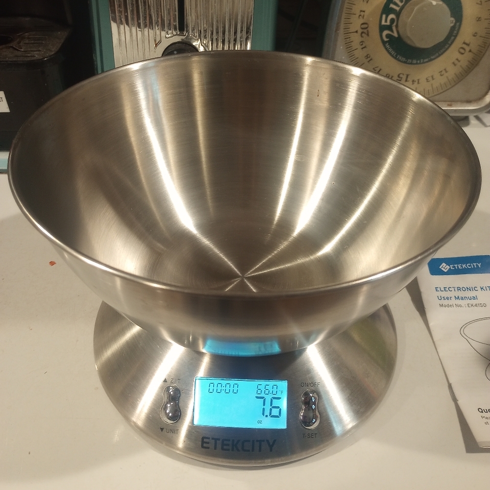 Electronic kitchen scale